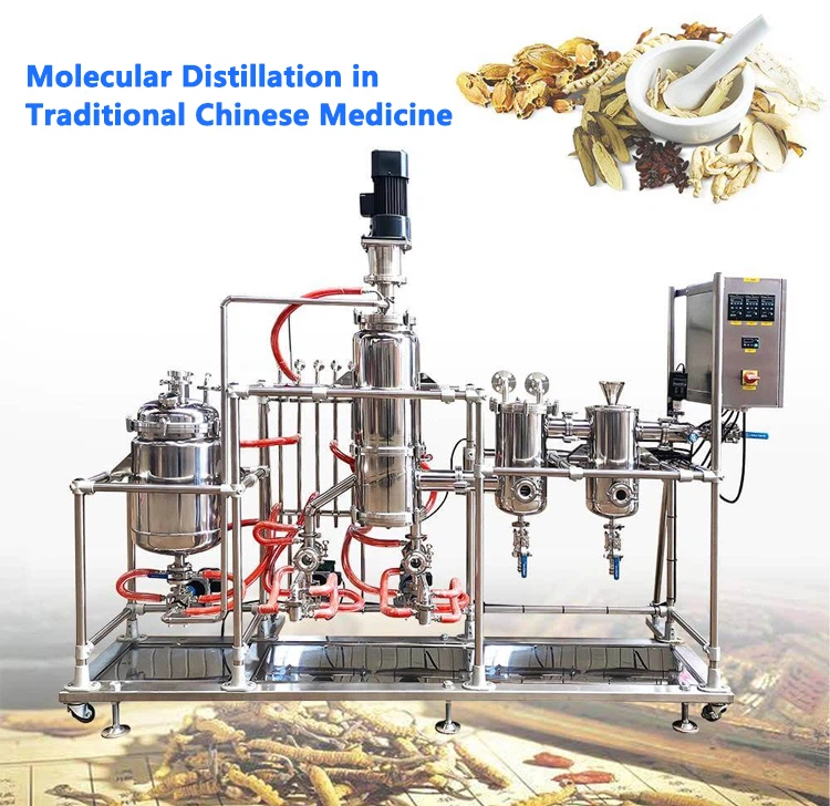 Aparell de destil·lació molecular